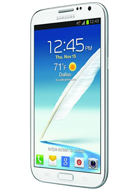 Samsung Galaxy Note II, White 16GB (AT&T)